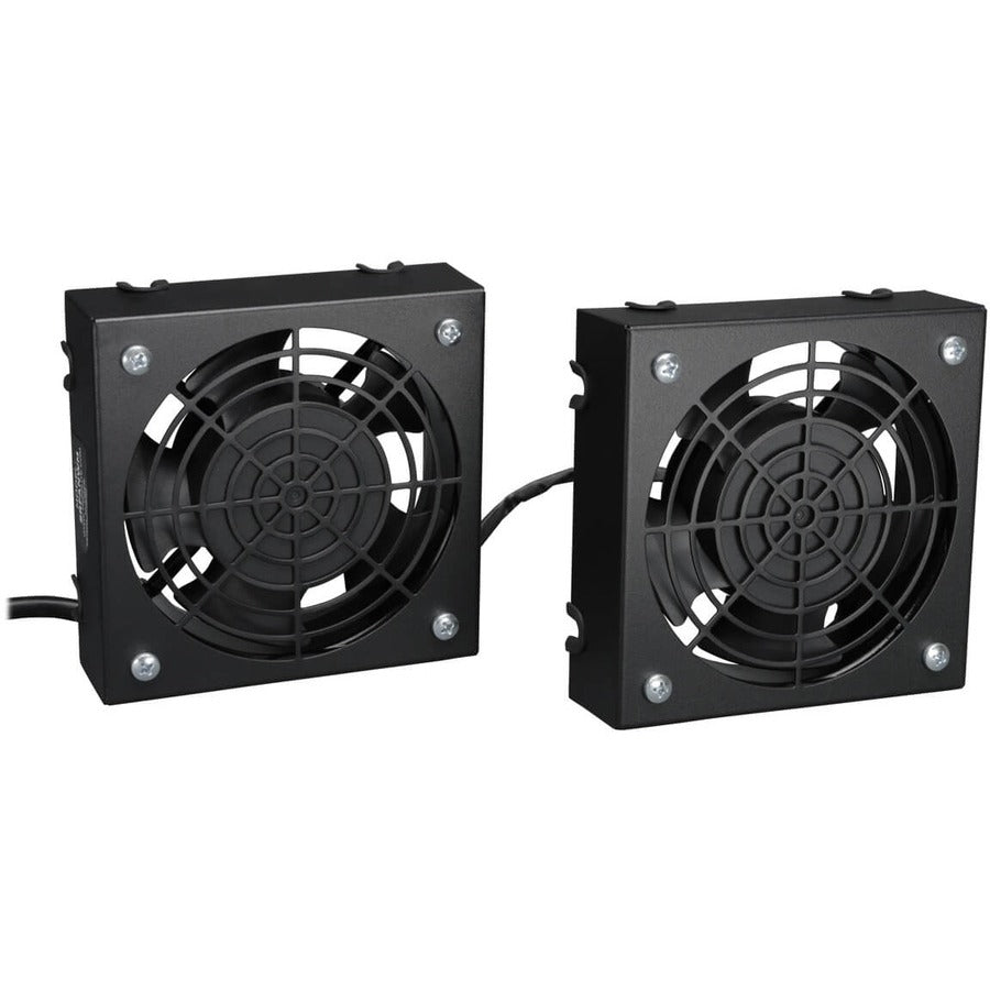 Tripp Lite Wallmount Rack Enclosure Cooling Roof Fan Kit 120V 5-15P - 1570.9 gal/min Maximum Airflow - NEMA 5-15P - 2 pc(s) - Cabinet - SRFANWM - eCommerce Business Prime