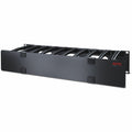APC by Schneider Electric Horizontal Cable Manager - Cable Manager - Black - 2U Rack Height - AR8606 - eCommerce Business Prime