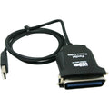 4XEM 3FT USB To Parallel Cable - 3 ft Parallel/USB Data Transfer Cable for Printer, Scanner, Camera - First End: 1 x USB 2.0 Type A - Male - Second End: 1 x 36-pin Centronics - Male - Black - 4XUSB1284P - eCommerce Business Prime