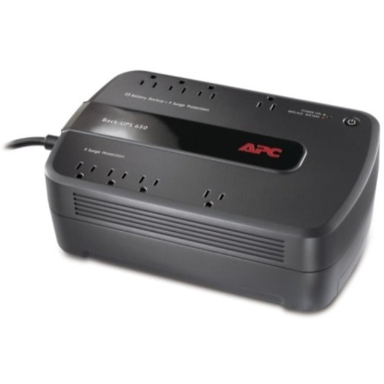 APC by Schneider Electric Back-UPS 650, Canada - Tower - 1 Day Recharge - 3 Minute Stand-by - 110 V AC Input - 120 V AC Output - 4 x NEMA 5-15R, 4 x NEMA 5-15R - BE650G1-CN - eCommerce Business Prime