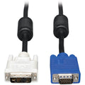 Tripp Lite 10' DVI to VGA Monitor Cable Shielded DVI Male to HD15 M/M 10ft - (DVI-A M to HD15 M) 10-ft. - P556-010 - eCommerce Business Prime