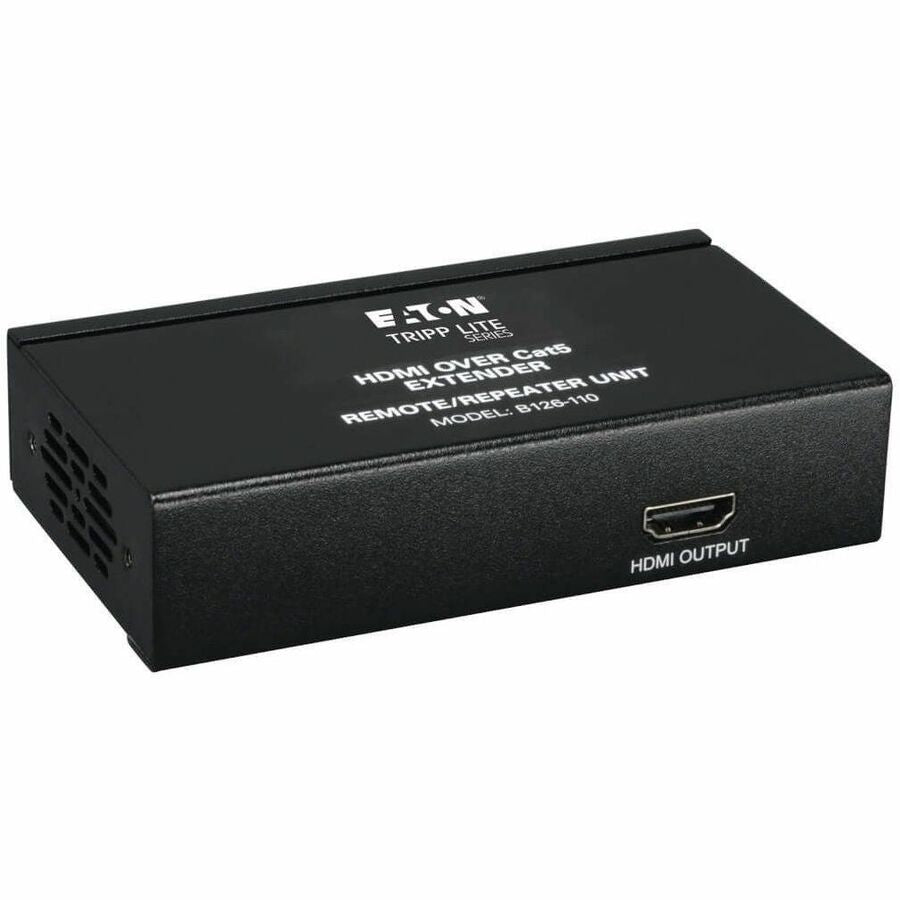 Tripp Lite HDMI over Cat5/Cat6 Active Video Extender / Remote Repeater 1080p 175' - 1 Input Device - 2 Output Device - 700 ft Range - 2 x Network (RJ-45) - 1 x HDMI Out - Twisted Pair - Category 5 - W...  - B126-110 - eCommerce Business Prime