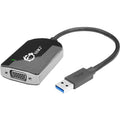 SIIG USB 3.0 to VGA Multi Monitor Video Adapter - USB 3.0 - 1 x VGA - 2048 x 1152 Supported - JU-VG0211-S1 - eCommerce Business Prime