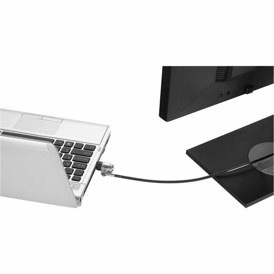 Targus DEFCON T-Lock Master Keyed Cable Lock - 25 pack - Black - Galvanized Steel - 5.91 ft - For Notebook, Computer, Projector, LCD Monitor - ASP48MKUSX-25 - eCommerce Business Prime