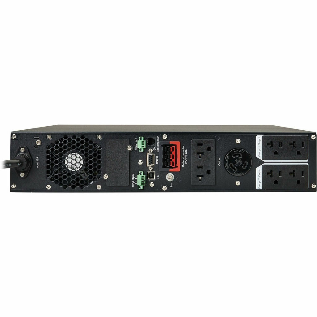 Tripp Lite UPS 2200VA 1800W Smart Online Rackmount LCD Sine Wave USB DB9 - 2U Rack/Tower - 4 Minute Stand-by - 100 V AC, 110 V AC, 115 V AC, 120 V AC, 127 V AC Input - 100 V AC, 110 V AC, 115 V AC, 12...  - SU2200RTXLCD2U - eCommerce Business Prime