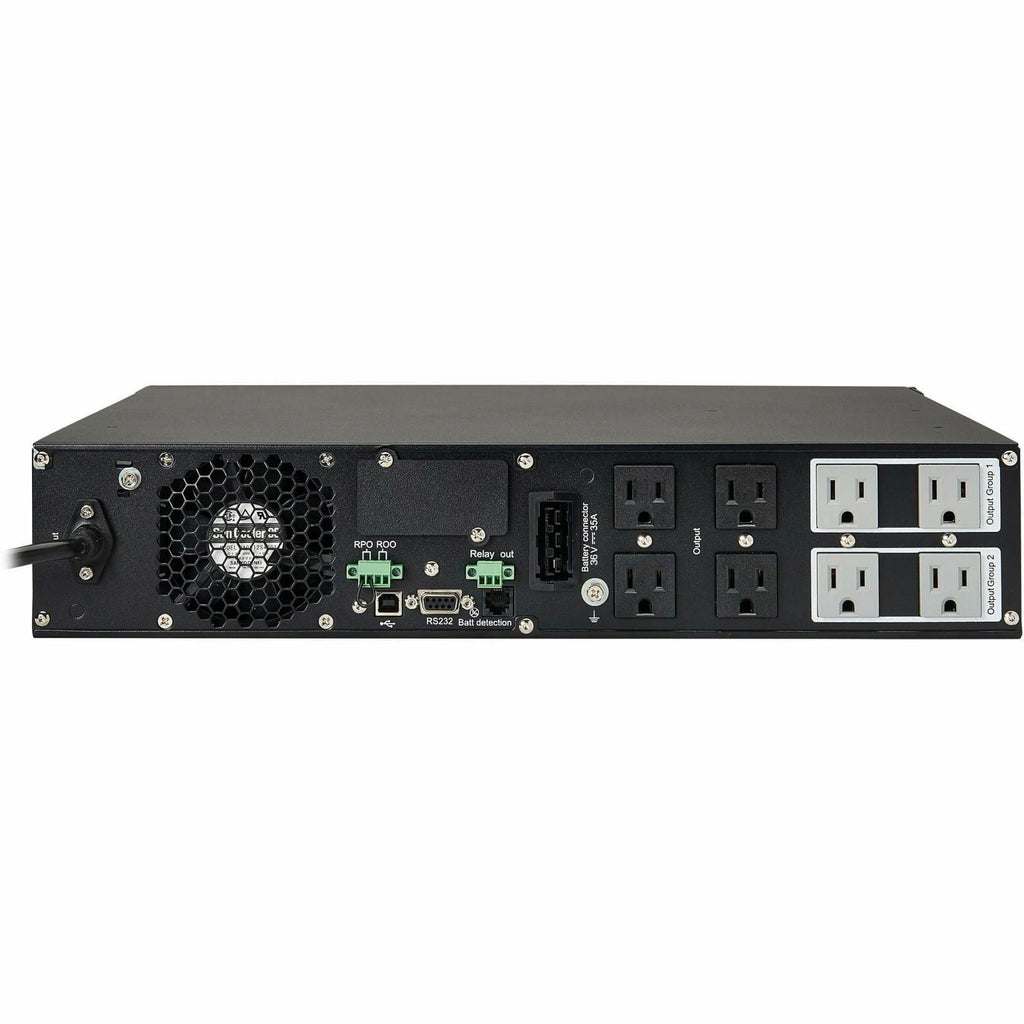 Tripp Lite UPS Smart Online 1000VA 900W Rackmount 120V Extended Run LCD USB DB9 2URM - 2U Rack/Tower - 3 Hour Recharge - 4.80 Minute Stand-by - 110 V AC Input - 127 V AC, 127 V AC, 110 V AC, 120 V AC,...  - SU1000RTXLCD2U - eCommerce Business Prime