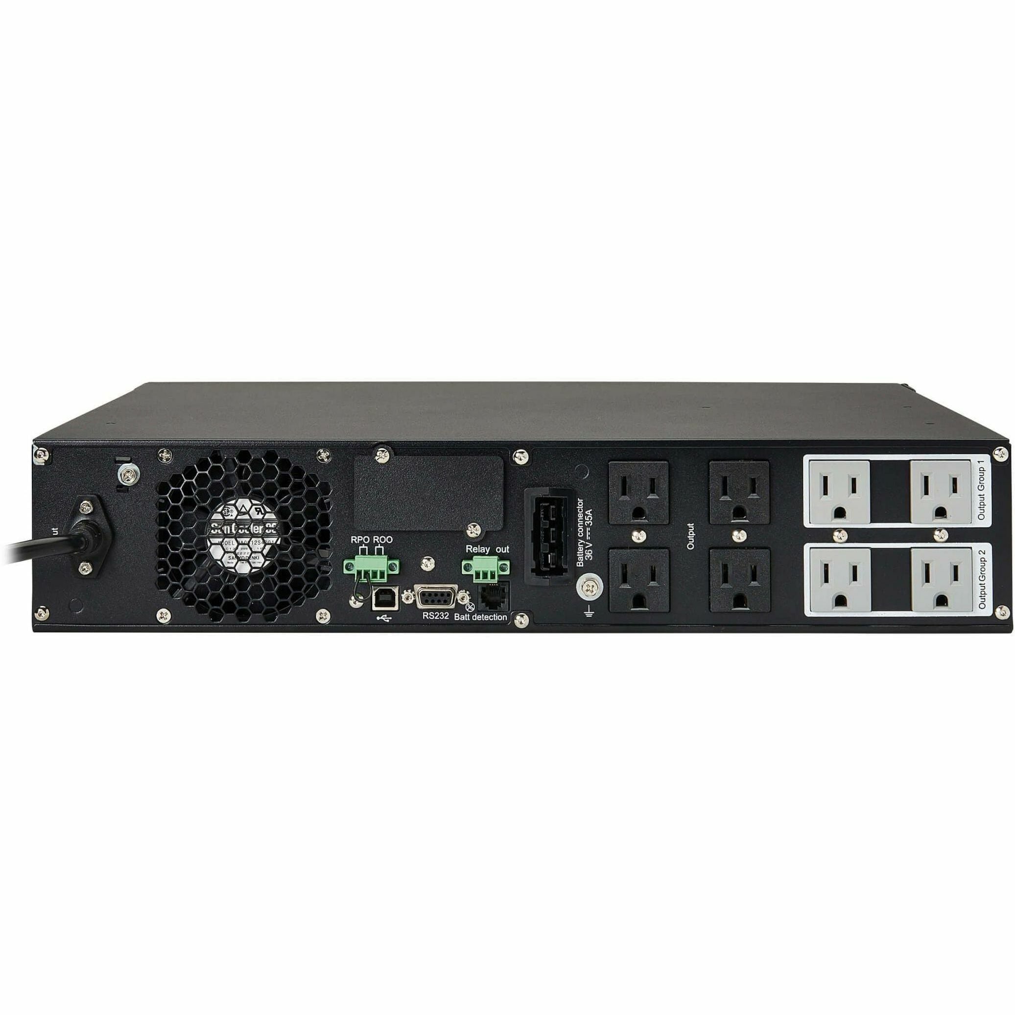 Tripp Lite UPS Smart Online 1000VA 900W Rackmount 120V Extended Run LCD USB DB9 2URM - 2U Rack/Tower - 3 Hour Recharge - 4.80 Minute Stand-by - 110 V AC Input - 127 V AC, 127 V AC, 110 V AC, 120 V AC,...  - SU1000RTXLCD2U - eCommerce Business Prime
