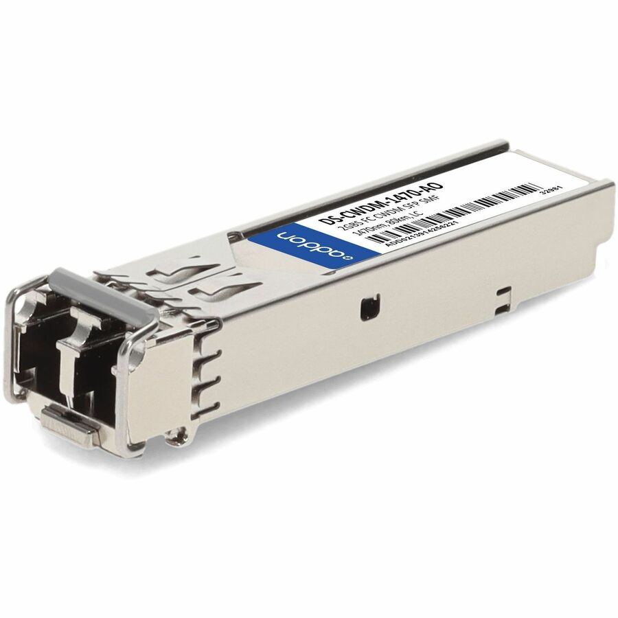 AddOn Cisco DS-CWDM-1470 Compatible TAA Compliant 2GBase-CWDM Fibre Channel SFP Transceiver (SMF, 1470nm, 80km, LC) - 100% compatible and guaranteed to work - DS-CWDM-1470-AO - eCommerce Business Prime