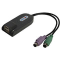 Tripp Lite Minicom PS2 to USB Converter for KVM Switch & Extender TAA GSA - USB/(PS/2) for KVM Switch, Keyboard/Mouse, Desktop Computer - 2 x Type A Female USB - 2 x Mini-DIN (PS/2) Male Keyboard/Mous...  - 0DT60002 - eCommerce Business Prime