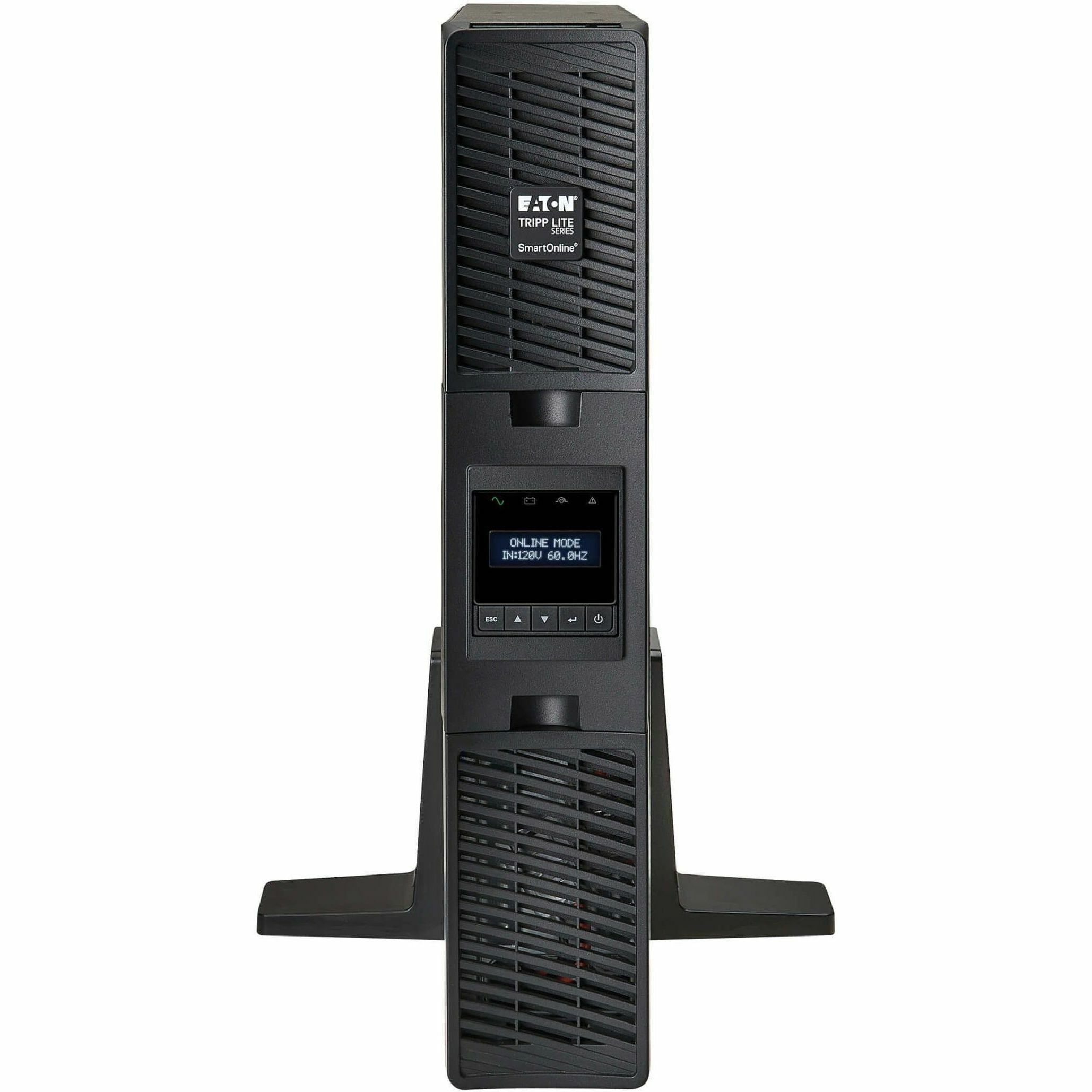 Tripp Lite UPS Smart Online 1500VA 1350W Rackmount 120V LCD USB DB9 2URM - 2U Rack/Tower - 3 Hour Recharge - 4.20 Minute Stand-by - 110 V AC Input - 127 V AC, 127 V AC, 110 V AC, 120 V AC, 115 V AC Ou...  - SU1500RTXLCD2U - eCommerce Business Prime