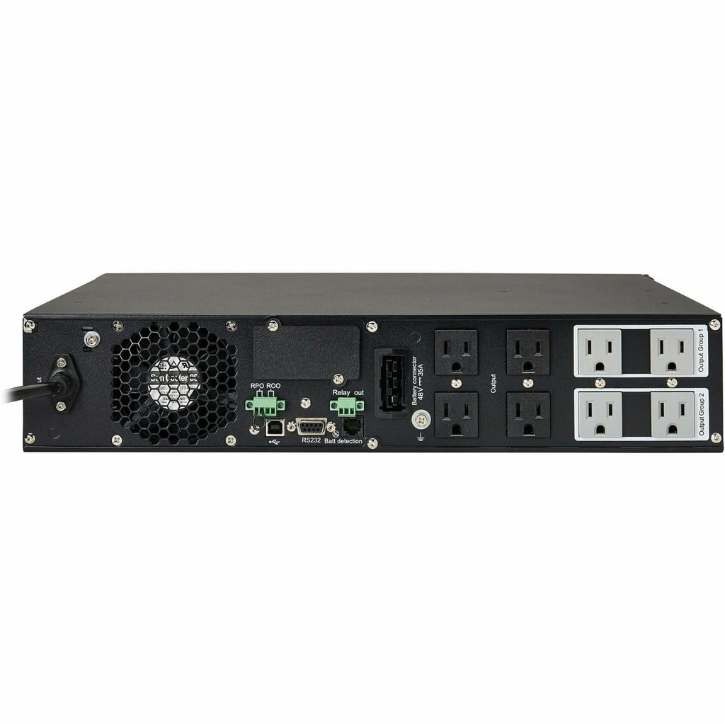 Tripp Lite UPS Smart Online 1500VA 1350W Rackmount 120V LCD USB DB9 2URM - 2U Rack/Tower - 3 Hour Recharge - 4.20 Minute Stand-by - 110 V AC Input - 127 V AC, 127 V AC, 110 V AC, 120 V AC, 115 V AC Ou...  - SU1500RTXLCD2U - eCommerce Business Prime