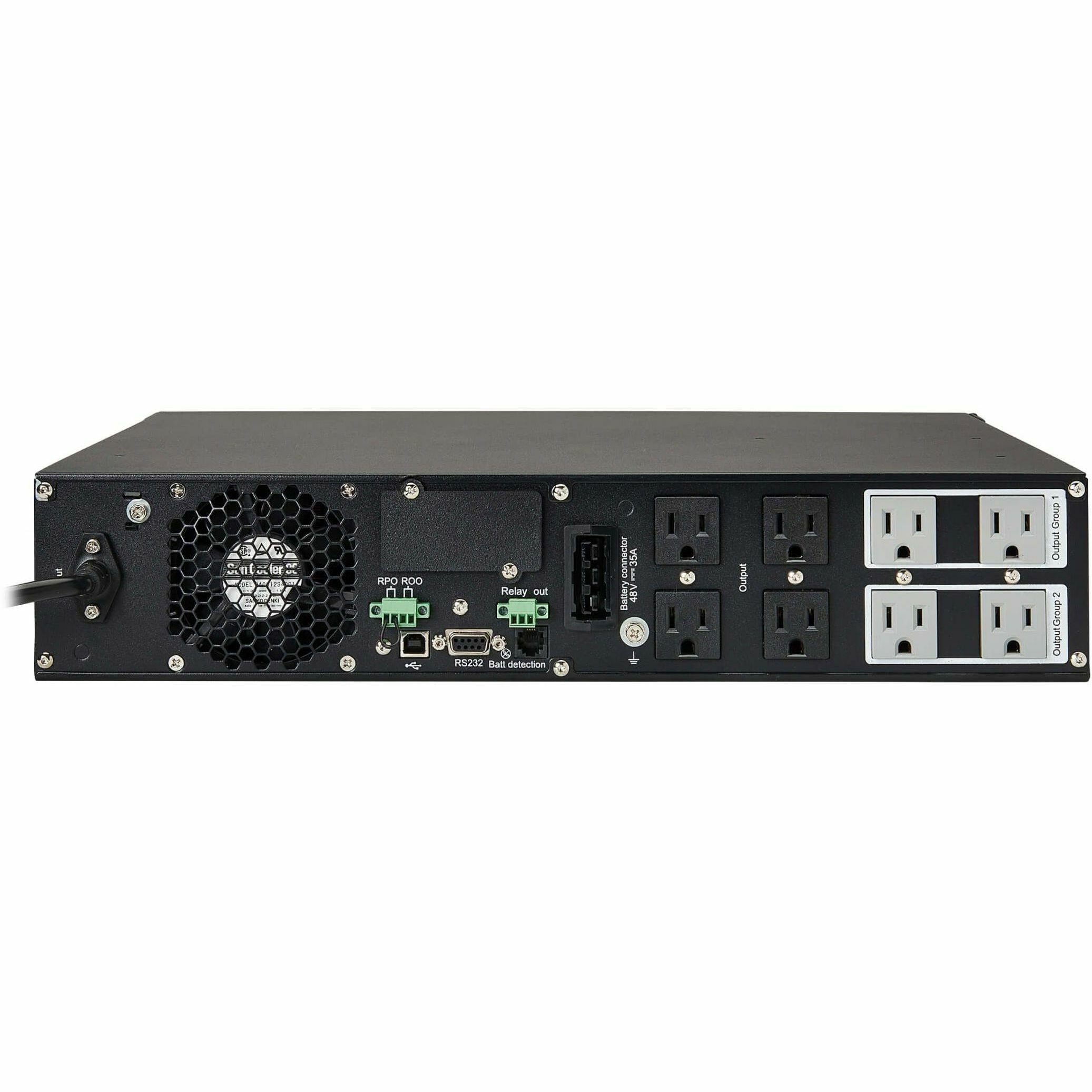 Tripp Lite UPS Smart Online 1500VA 1350W Rackmount 120V LCD USB DB9 2URM - 2U Rack/Tower - 3 Hour Recharge - 4.20 Minute Stand-by - 110 V AC Input - 127 V AC, 127 V AC, 110 V AC, 120 V AC, 115 V AC Ou...  - SU1500RTXLCD2U - eCommerce Business Prime