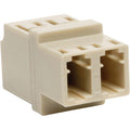 Tripp Lite Duplex / Simplex Multimode Fiber Coupler Adapter Dual LC/LC - 2 x LC Network Female - 2 x LC Network Female - N455-000-PM - eCommerce Business Prime
