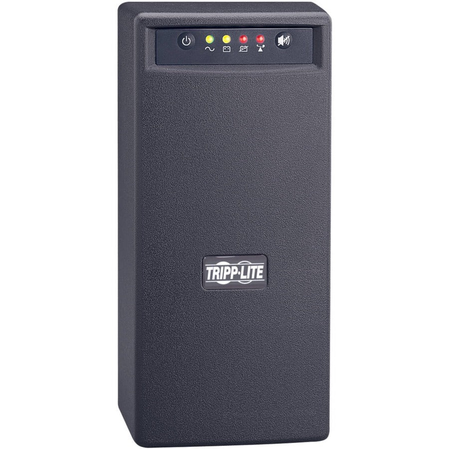 Tripp Lite UPS 800VA 475W Battery Back Up Tower AVR 120V USB RJ11 RJ45 - Tower - 4 Hour Recharge - 3.50 Minute Stand-by - 110 V AC Input - 120 V AC Output - 6 x NEMA 5-15R, 1 x NEMA 5-15R - OMNIVS800 - eCommerce Business Prime