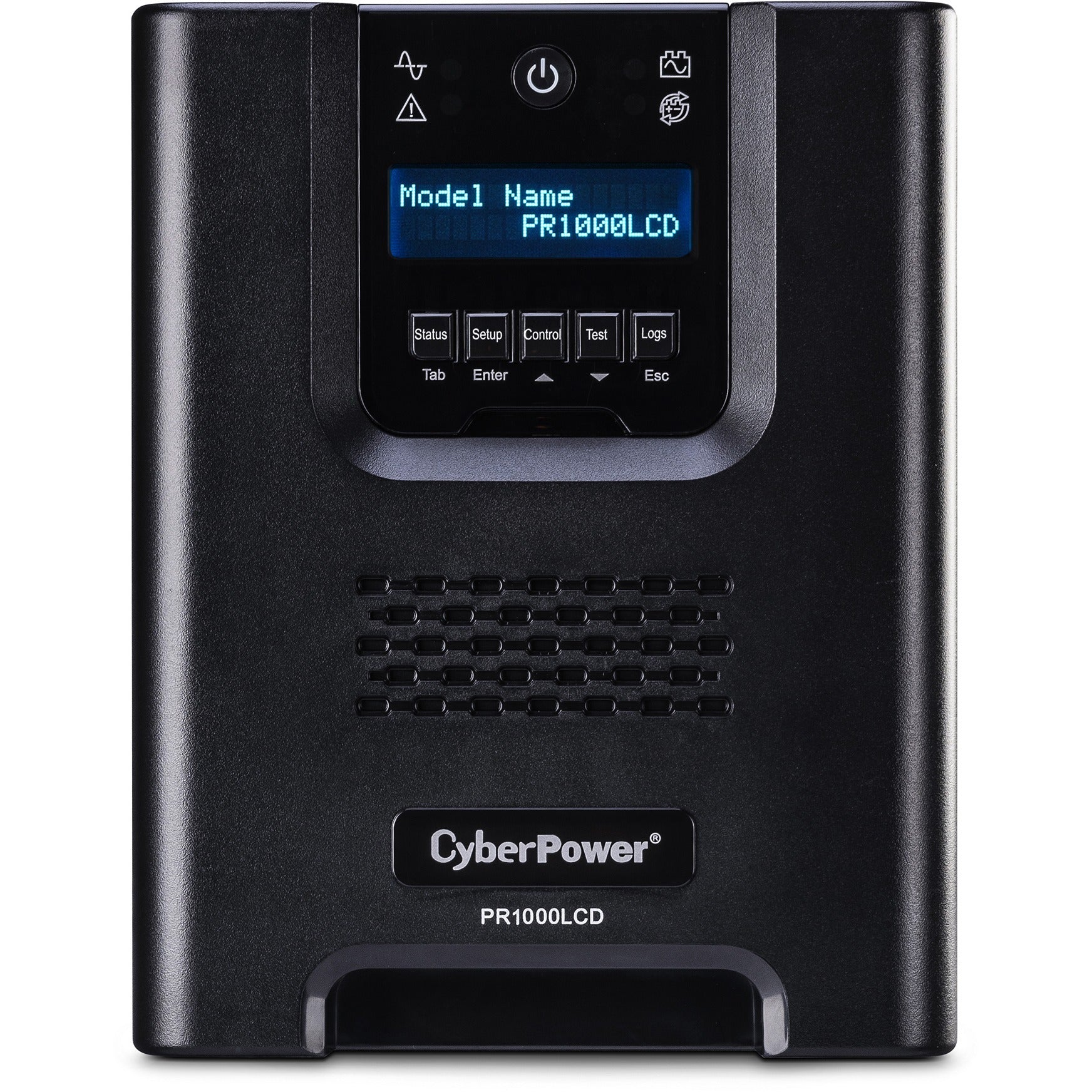 CyberPower PR1000LCD Smart App Sinewave UPS Systems - 1000VA/1000W, 120 VAC, NEMA 5-15P, Mini-Tower, Sine Wave, 8 Outlets, LCD, PowerPanel&reg; Business, $375000 CEG, 3YR Warranty - PR1000LCD - eCommerce Business Prime