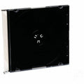Verbatim CD/DVD Black Slim Jewel Cases - 200pk (bulk) - Book Fold - Black - 1 CD/DVD - 94868 - eCommerce Business Prime