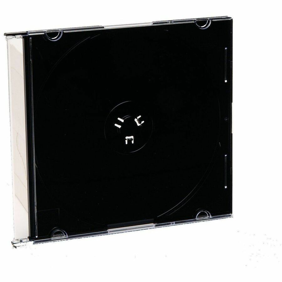 Verbatim CD/DVD Black Slim Jewel Cases - 200pk (bulk) - Book Fold - Black - 1 CD/DVD - 94868 - eCommerce Business Prime