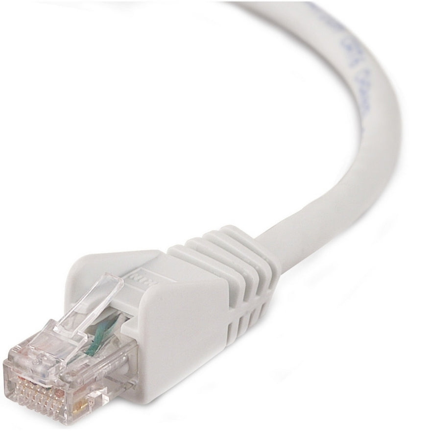 Belkin Cat6 Patch Cable - RJ-45 Male - RJ-45 Male - 7ft - Gray - A3L9002-07-S - eCommerce Business Prime