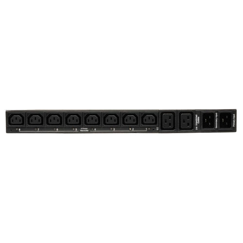 Tripp Lite PDU Metered ATS 200-240V 16/20A 8 C13; 2 C19; 2 C20 1URM TAA Compliant - 2 x IEC 60320 C19, 8 x IEC 60320 C13 - 200 V AC - PDUMH20HVAT - eCommerce Business Prime
