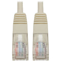Tripp Lite 6ft Cat5e / Cat5 350MHz Molded Patch Cable RJ45 M/M White 6' - 6 ft Category 5e Network Cable for Network Device - First End: 1 x RJ-45 Network - Male - Second End: 1 x RJ-45 Network - Male...  - N002-006-WH - eCommerce Business Prime