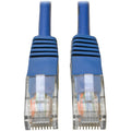 Tripp Lite 30ft Cat5e / Cat5 350MHz Molded Patch Cable RJ45 M/M Blue 30' - 30 ft Category 5e Network Cable for Network Device - First End: 1 x RJ-45 Network - Male - Second End: 1 x RJ-45 Network - Ma...  - N002-030-BL - eCommerce Business Prime