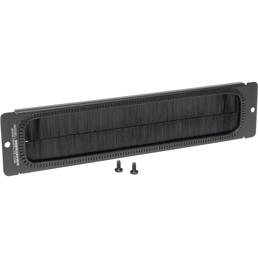 Tripp Lite Brush Strip Plate for Wallmount Rack Enclosure Server Cabinet - Black - SRBRUSHWM - eCommerce Business Prime