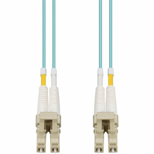 AddOn 5m LC (Male) to LC (Male) Aqua OM4 Duplex Fiber OFNR (Riser-Rated) Patch Cable - 100% compatible and guaranteed to work in OM4 and OM3 applications - ADD-LC-LC-5M5OM4 - eCommerce Business Prime