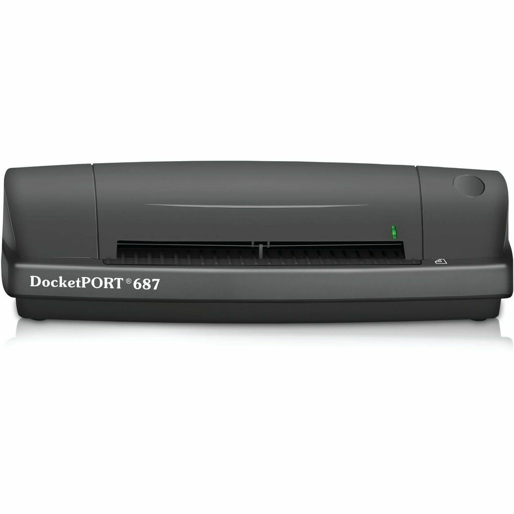 DocketPORT DP687 Card Scanner - 48-bit Color - 8-bit Grayscale - USB - DP687 - eCommerce Business Prime