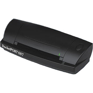 DocketPORT DP687 Card Scanner - 48-bit Color - 8-bit Grayscale - USB - DP687 - eCommerce Business Prime