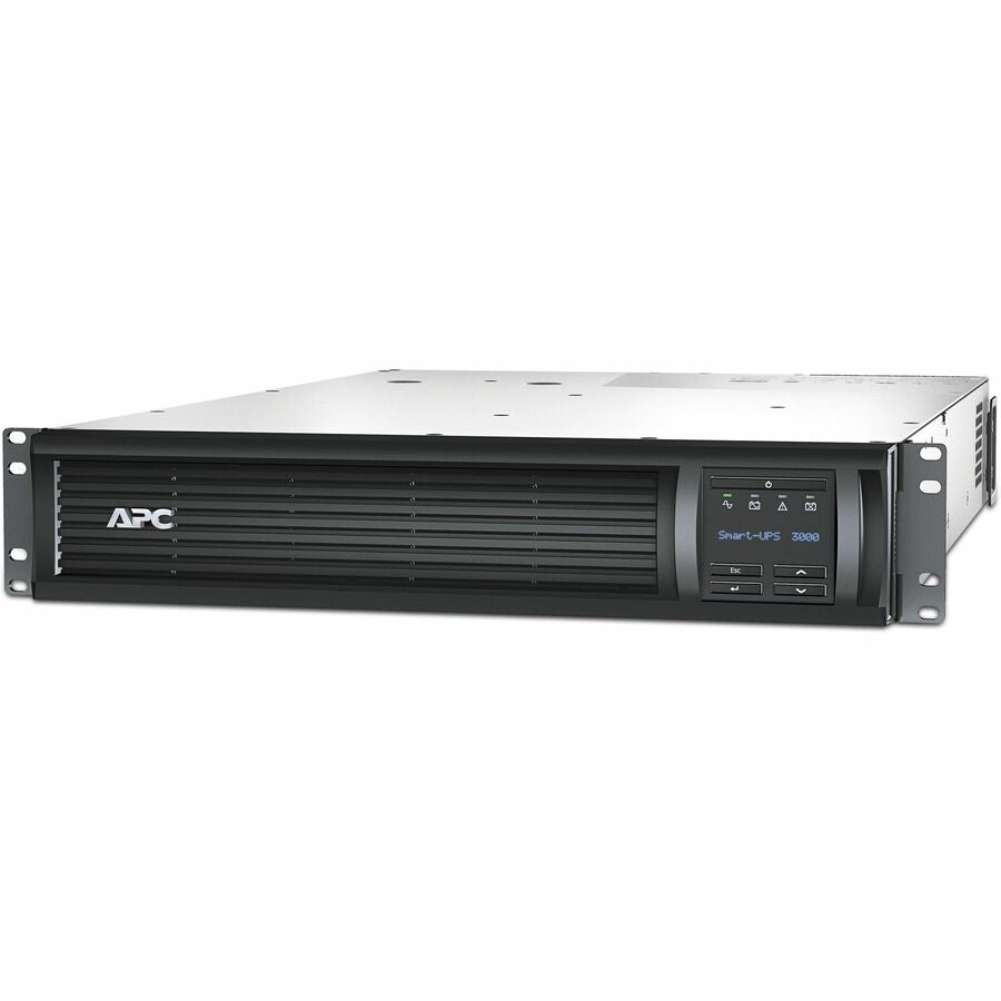 APC by Schneider Electric Smart UPS 3000VA LCD RM 2U 120V with 12FT Cord - 2U Rack-mountable - 3 Hour Recharge - 3.40 Minute Stand-by - 110 V AC Input - 120 V AC Output - 2 x NEMA 5-20R, 6 x NEMA 5-15...  - SMT3000R2X145 - eCommerce Business Prime