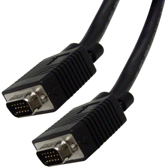 4XEM 35FT High Resolution Coax M/M VGA Cable - 35 ft Coaxial Video Cable for Monitor, Video Device - First End: 1 x 15-pin HD-15 - Male - Second End: 1 x 15-pin HD-15 - Male - Supports up to 1920 x 10...  - 4XVGAMM35FT - eCommerce Business Prime