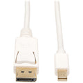 Tripp Lite 6ft Mini DisplayPort to DisplayPort Adapter Converter Cable mDP to DP 4K x 2K @ 60Hz M/M - DisplayPort for Audio/Video Device, Monitor, Notebook - 6 ft - 1 x DisplayPort Male Digital Audio/...  - P583-006 - eCommerce Business Prime