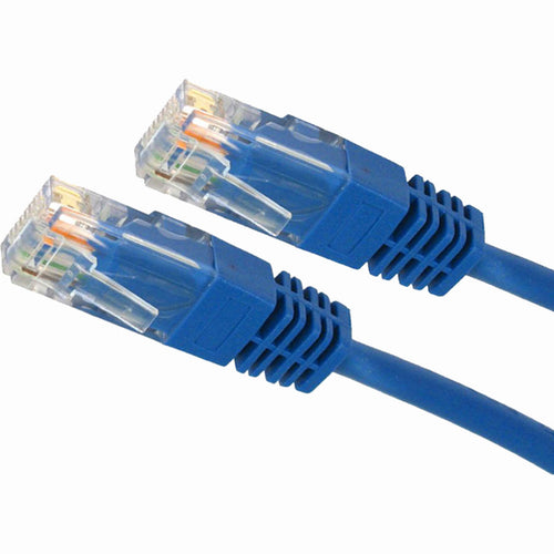4XEM 75FT Cat5e Molded RJ45 UTP Network Patch Cable (Blue) - 75 ft Category 5e Network Cable for Notebook, Network Device - First End: 1 x RJ-45 Network - Male - Second End: 1 x RJ-45 Network - Male -...  - 4XC5EPATCH75BL - eCommerce Business Prime