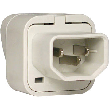Tripp Lite Power Plug Adapter for IEC-320-C13 Outlets - power connector ada - IEC 60320 C14 - UNIPLUGINT - eCommerce Business Prime