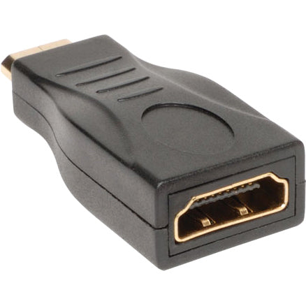 Tripp Lite HDMI to Mini HDMI Adapter Converter Compact Full 1080p F/M Black - 1 x HDMI Female Digital Audio/Video - 1 x HDMI (Mini Type C) Male Digital Audio/Video - Gold Plated Connector - Black - P142-000-MINI - eCommerce Business Prime