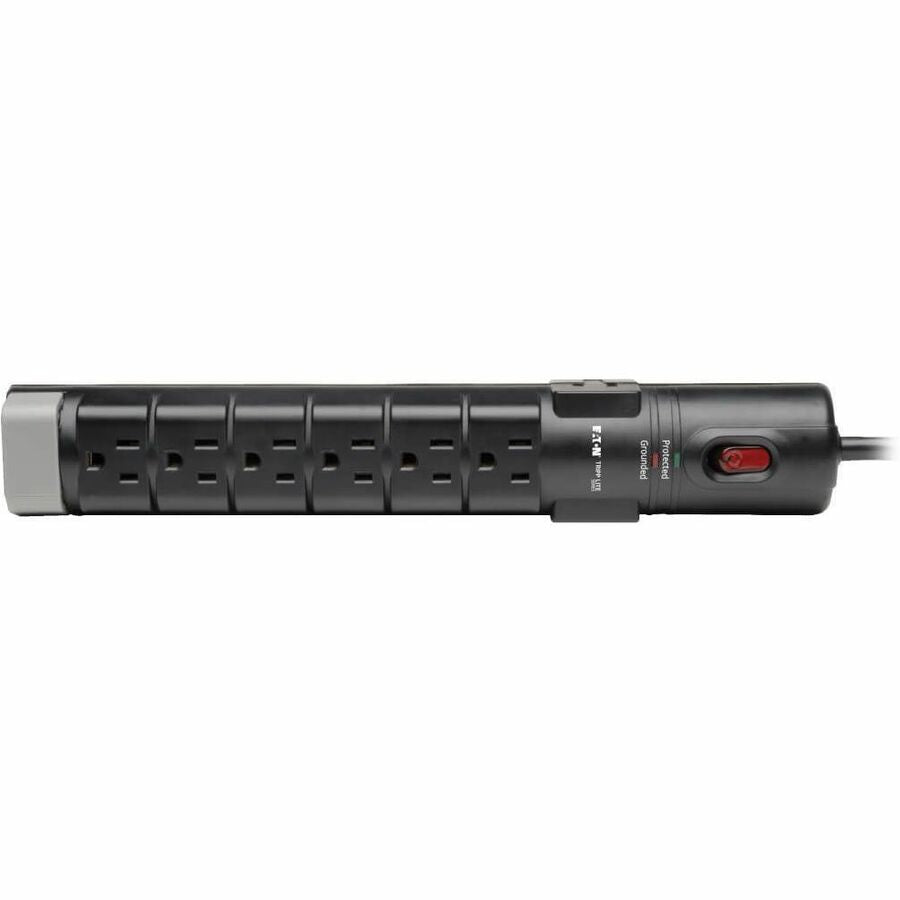 Tripp Lite Surge Protector Power Strip 120V 8 Outlet RJ11 6' Cord 2160 Joule - 8 x NEMA 5-15R - 1800 VA - 2160 J - 120 V AC Input - Cable Modem/DSL/Fax/Phone - TLP806TEL - eCommerce Business Prime