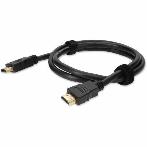 6ft HDMI 1.4 Male to HDMI 1.4 Male Black Cable Which Supports Ethernet For Resolution Up to 4096x2160 (DCI 4K) - 100% compatible and guaranteed to work - HDMIHSMM6 - eCommerce Business Prime
