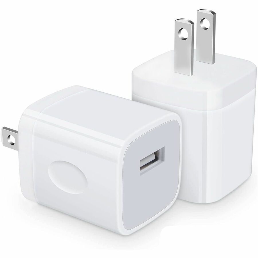 4XEM Wall Charger for Apple iPhone/iPod/iPad Mini, USB AC Power adapter - 5 W, 1A Wall charger with single USB port for Apple iPhones iPads or any smart phone or tablet. - 4XAPPLECHARGER - eCommerce Business Prime