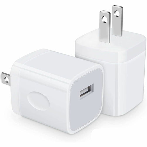 4XEM Wall Charger for Apple iPhone/iPod/iPad Mini, USB AC Power adapter - 5 W, 1A Wall charger with single USB port for Apple iPhones iPads or any smart phone or tablet. - 4XAPPLECHARGER - eCommerce Business Prime