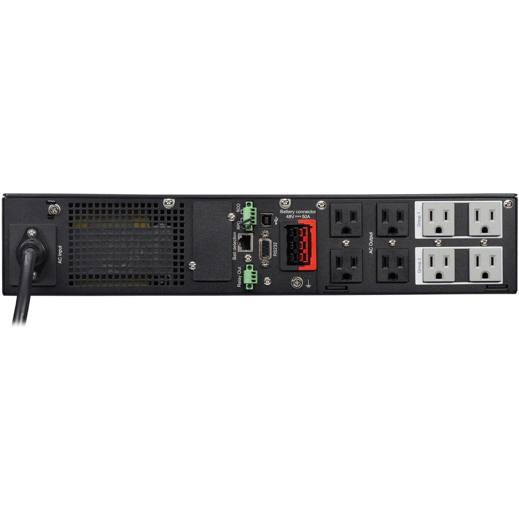 Tripp Lite UPS Smart 1000VA 900W Rackmount AVR 120V LCD USB Extended Run 2URM - 2U Rack/Tower - 4.50 Hour Recharge - 6.30 Minute Stand-by - 110 V AC Input - 120 V AC Output - 8 x NEMA 5-15R - SMART1000RMXL2U - eCommerce Business Prime