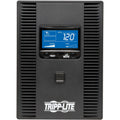 Tripp Lite UPS Smart 1300VA 720W Tower Battery Back Up LCD Back Up AVR Coax RJ45 USB - Tower - 6.30 Hour Recharge - 110 V AC Input - 120 V AC Output - 4 x NEMA 5-15R, 4 x NEMA 5-15R - SMART1300LCDT - eCommerce Business Prime