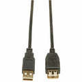 Tripp Lite 3ft USB 2.0 Hi-Speed Extension Cable Shielded A Male / Female 3' - USB - Extension Cable - 3 ft - 1 x Type A Male USB - 1 x Type A Female USB - Shielding - Black - U024-003 - eCommerce Business Prime