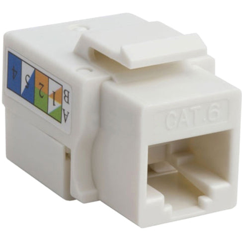 4XEM Cat6 RJ45 Keystone Jack UTP 110-Type (White) - White - 1 x RJ-45 Port(s) - 4XKJC6WH - eCommerce Business Prime