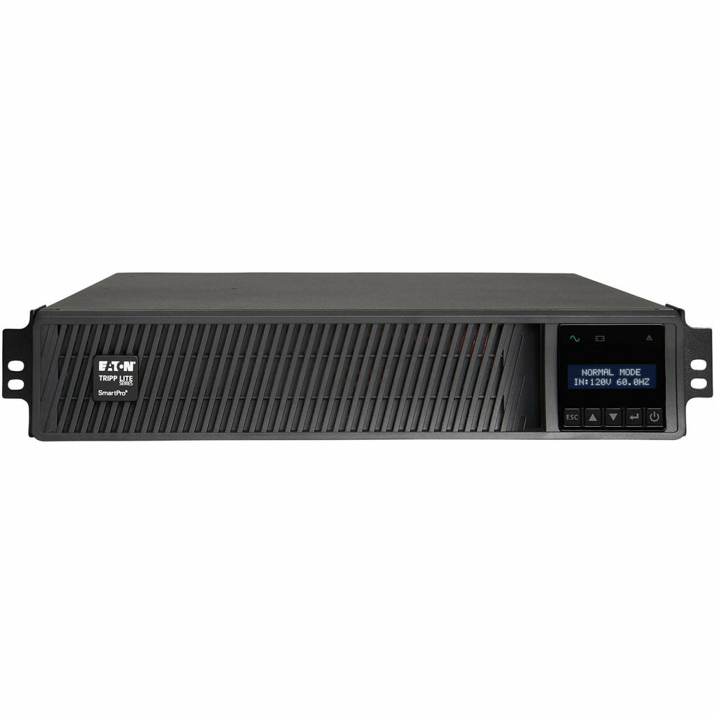 Tripp Lite UPS Smart 3000VA 2250W Rackmount AVR 120V Preinstalled WEBCARDLX Pure Sign Wave USB DB9 2URM - 3000 VA/2250 W - 120 V AC - 3.50 Minute - 2U Tower/Rack Mountable - 3.50 Minute - 1 x NEMA L5-...  - SMART3000RM2UN - eCommerce Business Prime
