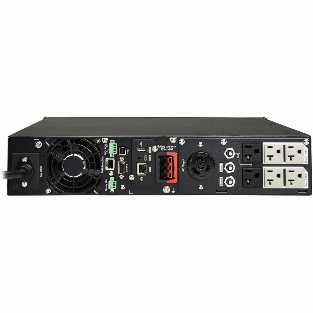 Tripp Lite UPS Smart 3000VA 2880W Rackmount AVR 120V Preinstalled WEBCARDLX Pure Sign Wave USB DB9 2URM - 3000 VA/2880 W - 120 V AC - 3 Minute Stand-by Time - 2U Tower/Rack Mountable - 1 x NEMA L5-30R...  - SMART3000RMXLN - eCommerce Business Prime