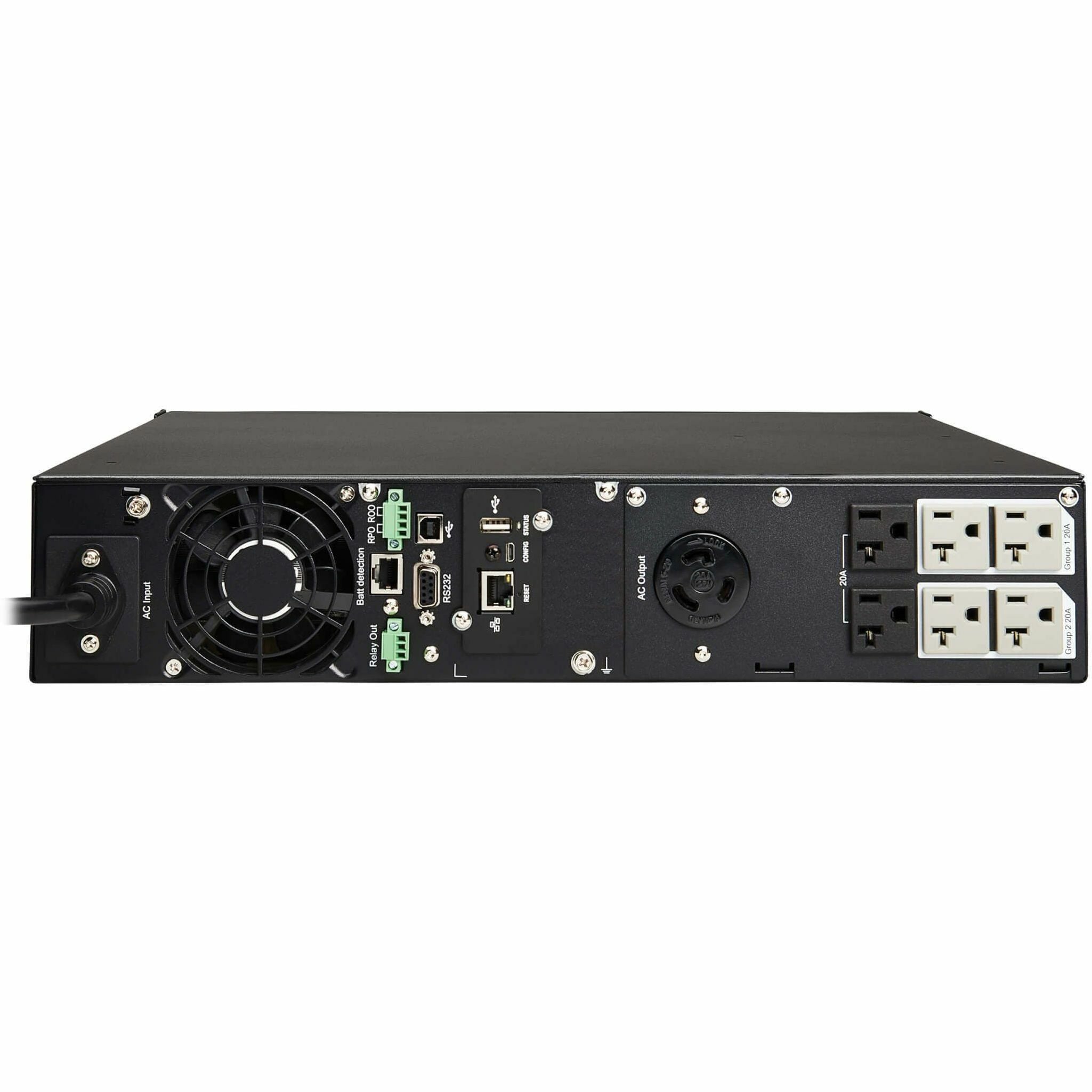 Tripp Lite UPS Smart 2200VA 1920W Rackmount AVR 100V/110V/120V Preinstalled WEBCARDLX Pure Sign Wave USB DB9 2U - 2200 VA/1920 W - 120 V AC - 4.50 Minute - 2U Rack-mountable - 4.50 Minute - 4 x NEMA 5...  - SMART2200RM2UN - eCommerce Business Prime