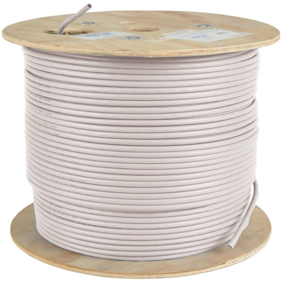 Tripp Lite 1000ft Cat5 / Cat5e Bulk Cable Solid CMR PVC 350MHz White 1000' - 1000 ft Category 5e Network Cable for Network Device - First End: Bare Wire - Second End: Bare Wire - 1 Gbit/s - CMR - 24 A...  - N022-01K-WH - eCommerce Business Prime