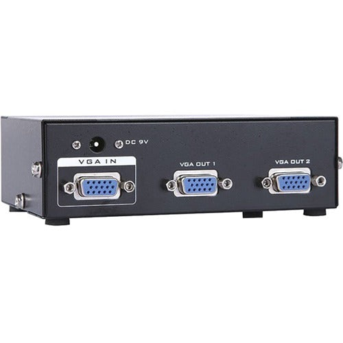 4XEM 2-Port VGA Splitter 350 MHz - 350 MHz to 350 MHz - 2048 x 1536 - 213 ft Maximum Operating Distance - VGA In - VGA Out - 4XVGASP3502 - eCommerce Business Prime