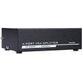 4XEM 4-Port VGA Splitter 350 MHz - 350 MHz to 350 MHz - 2048 x 1536 - 213 ft Maximum Operating Distance - VGA In - VGA Out - 4XVGASP3504 - eCommerce Business Prime
