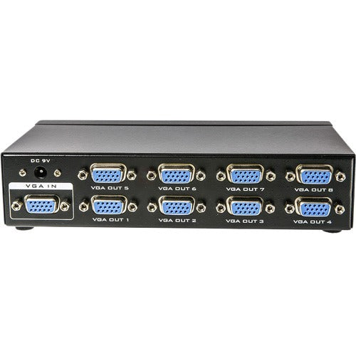 4XEM 8-Port VGA Splitter 350 MHz - 350 MHz to 350 MHz - 2048 x 1536 - 213 ft Maximum Operating Distance - VGA In - VGA Out - 4XVGASP3508 - eCommerce Business Prime